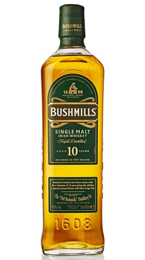 bushmills irish whiskey 10 year.